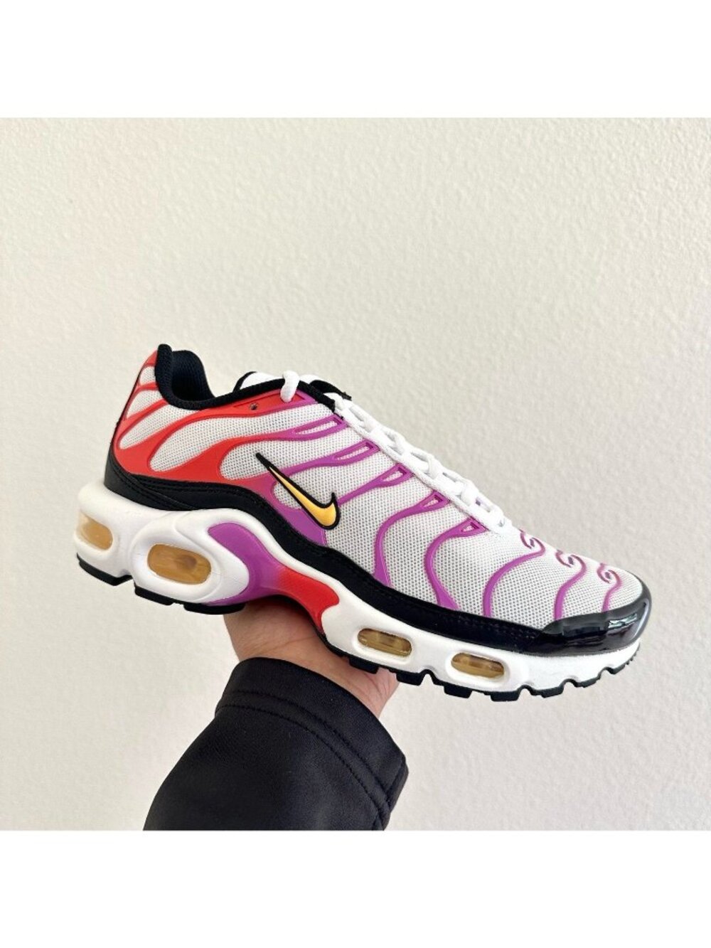 6 Women’s Nike Air Max Plus TN White Sneakers Retro Running Trainers Shoes